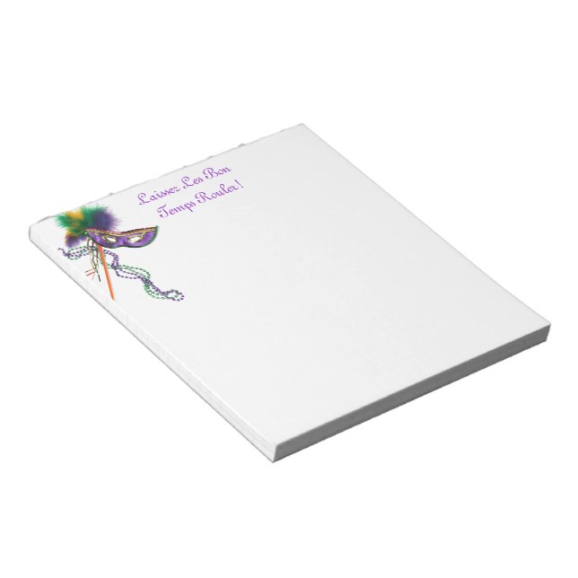 Bloc De Notas ¡Laissez Les Bon Temps Rouler! (Lado Derecho)