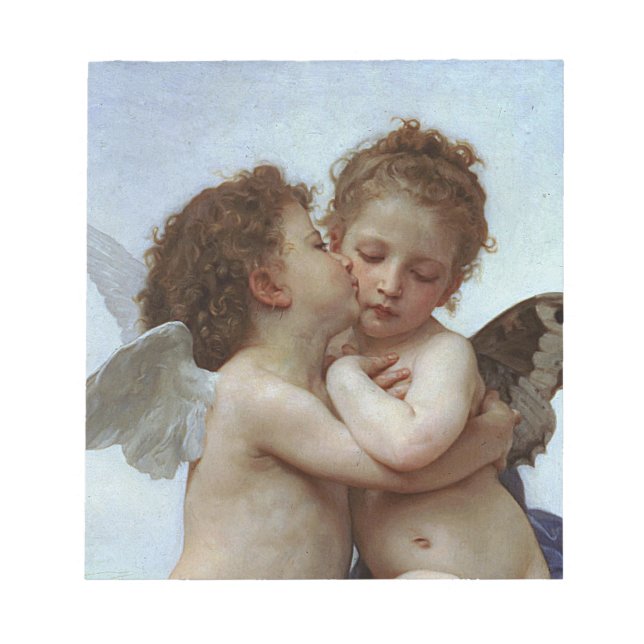 Bloc De Notas L'Amour et Psyche de Bouguereau, enfants (Cupido) (Frente)
