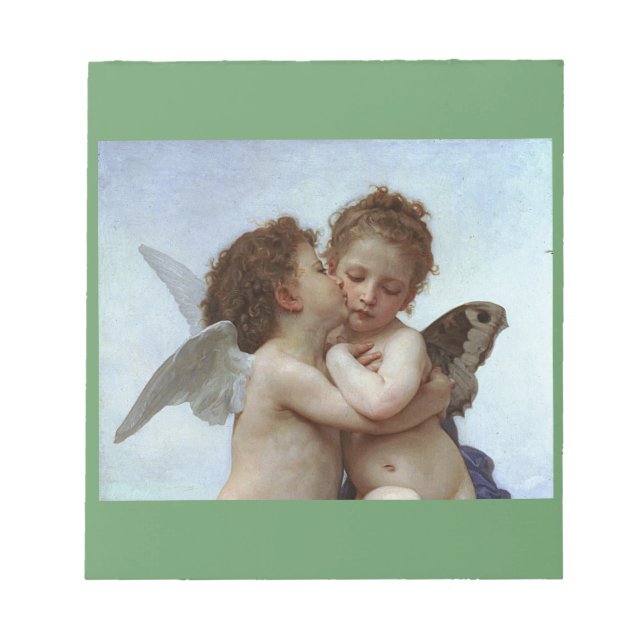 Bloc De Notas L'Amour et Psyche de Bouguereau, enfants (Cupido) (Frente)