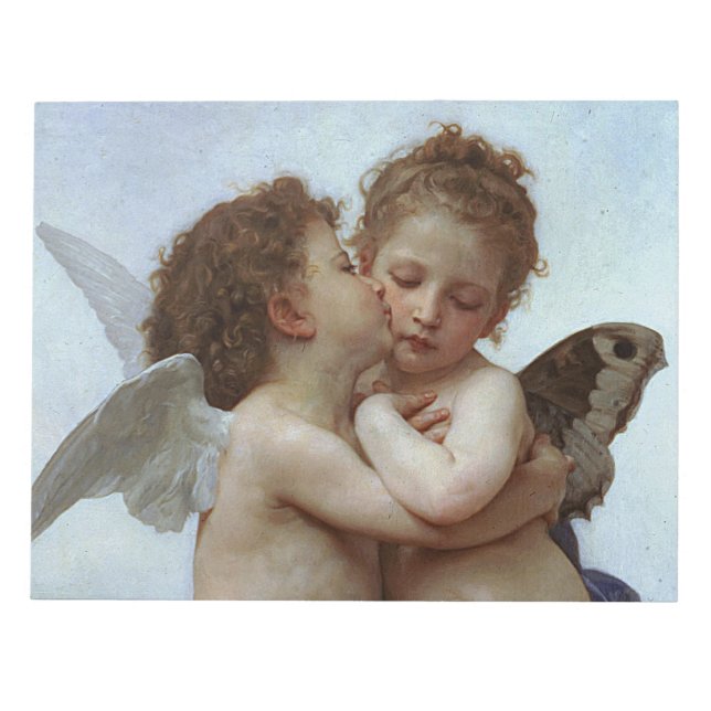 Bloc De Notas L'Amour et Psyche de Bouguereau, enfants (Cupido) (Frente)