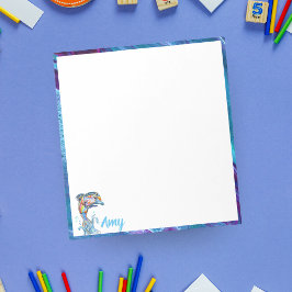 Bloc De Notas Lápiz de Color Personalizado Delfín Saltando