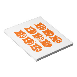 Bloc De Notas Las 9 vidas del gato de la Emoji