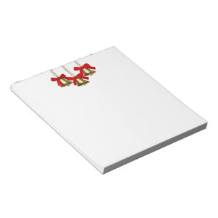 Bloc De Notas Las campanas de los Navidades de oro
