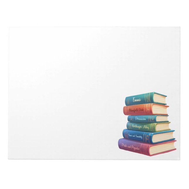 Bloc De Notas Las novelas VIII de Jane Austen (Frente)