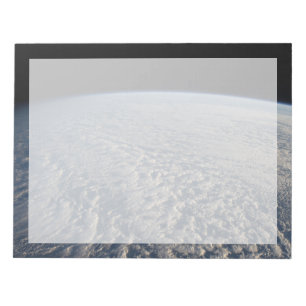 Bloc De Notas Las Nubes De Estrocumulus Sobre El Océano Pacífico