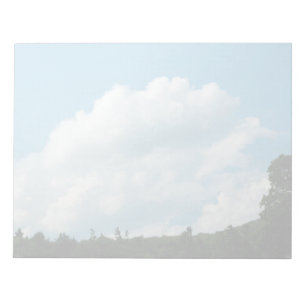 Bloc De Notas Las nubes se encuentran con los árboles