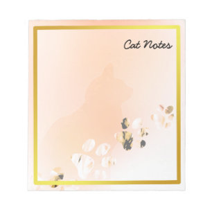 Bloc De Notas Las Pintas De Gato Personalizan Las Impresiones Na