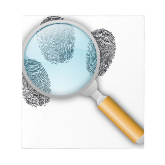 Bloc De Notas Las pistas de detectives encuentran misterio en la