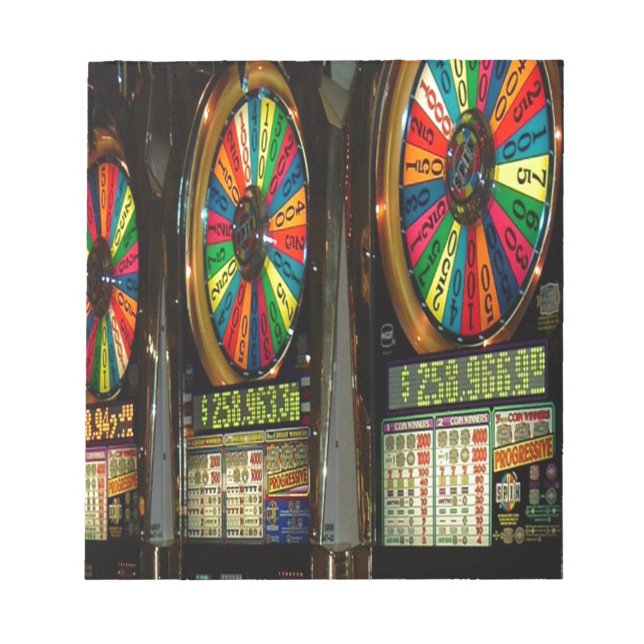 Bloc De Notas Las Vegas Slot Machines (Frente)