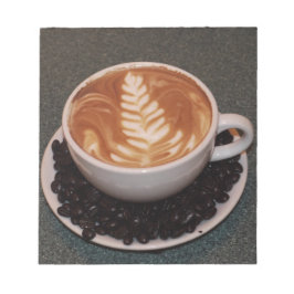 Bloc De Notas Latte Art and Coffee Beans