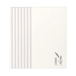 Bloc De Notas Lavande est. Nature