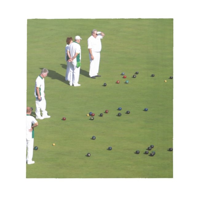 Bloc De Notas Lawn Bowls England (Frente)