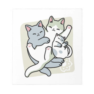 Bloc De Notas Laze Furr Days - Diseño de gatos perezosos