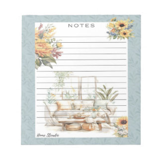 Bloc De Notas Lazy Mornings Notepad