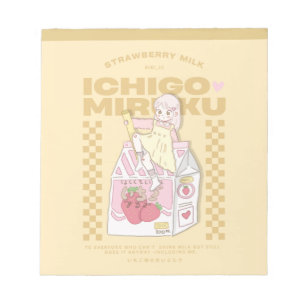 Bloc De Notas 🍓✨Leche de ichigo ✨🍓