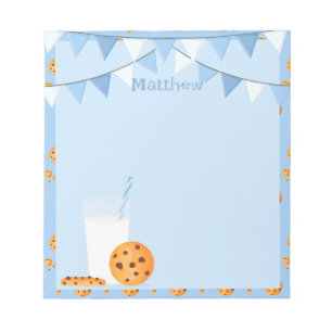 Bloc De Notas Leche y Galletas