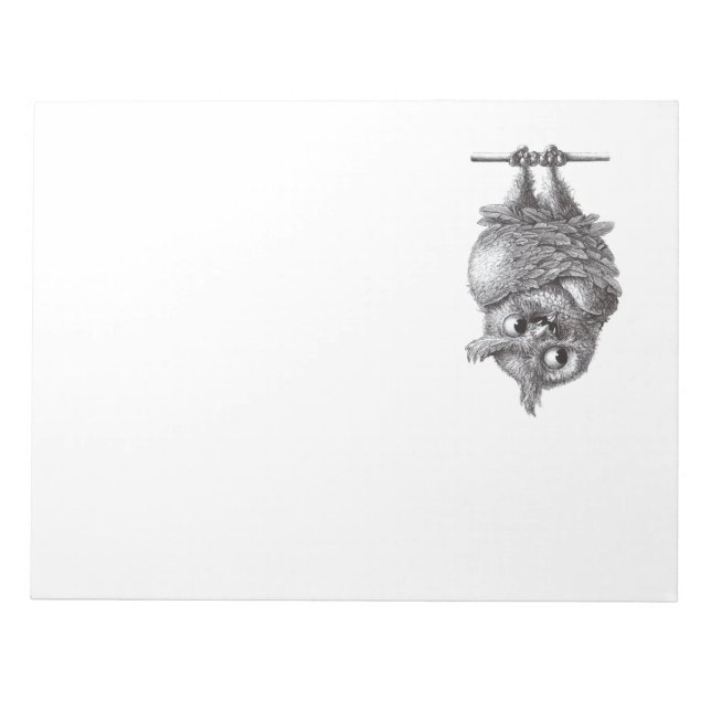 Bloc De Notas Lechuza de vampiro (Frente)