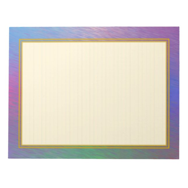 Bloc De Notas Led "Plasma Rain Clouds" Note Pads (Frente)