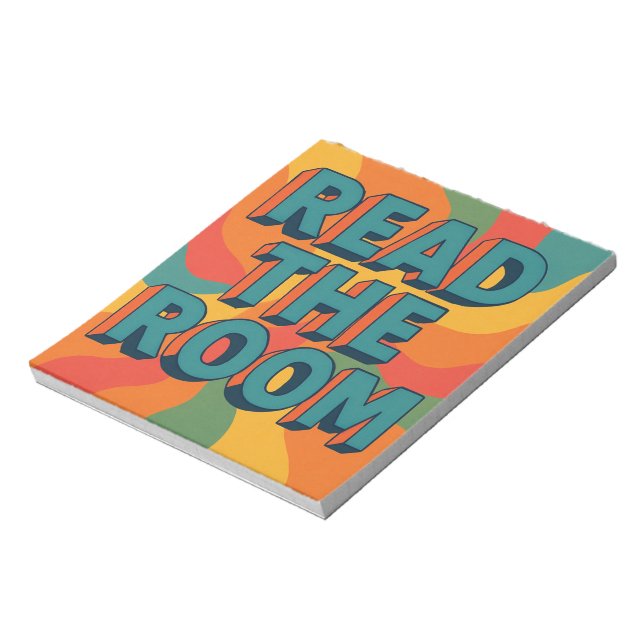 Bloc De Notas Leer La Habitación Retro (Lado Izquierdo)