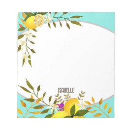 Bloc De Notas Lemon Aqua