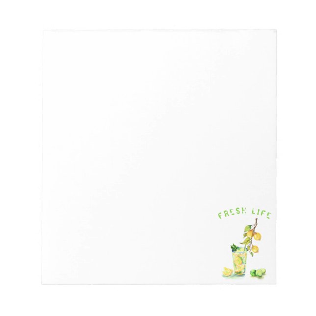 Bloc De Notas Lemon Juice Guay Bebe Lemonade Notepad (Frente)