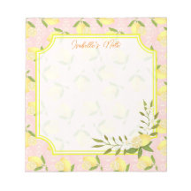 Lemon Motif Love Peach