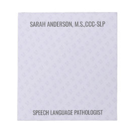 Bloc De Notas Lenguaje de voz de nombre personalizado Notador de