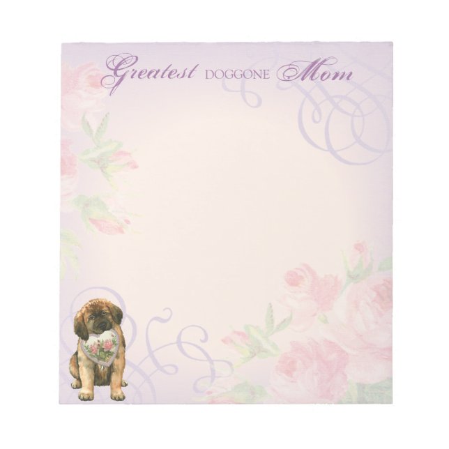 Bloc De Notas Leonberger Heart Mom (Frente)