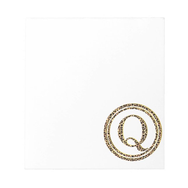 Bloc De Notas Leopard Q (Frente)