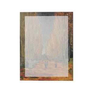 Bloc De Notas Les Alyscamps por Vincent van Gogh. Caída, otoño
