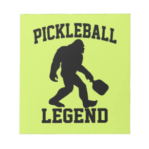 Bloc De Notas Leyenda de pellebol Funny Bigfoot