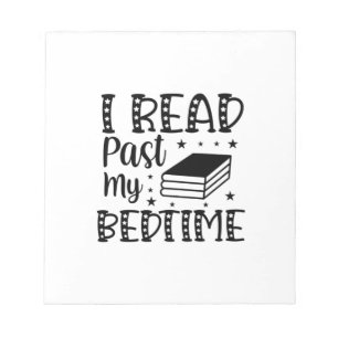 Bloc De Notas Leyendo arte que he leído antes de mi cama