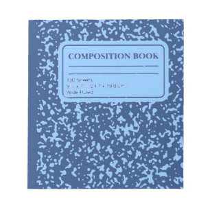 Bloc De Notas Libro de composición