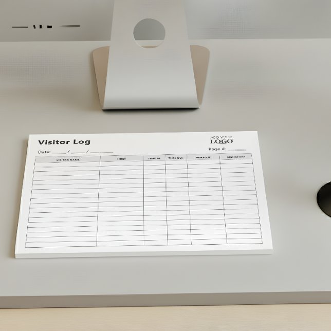 Bloc De Notas Libro de registro de visitantes de negocios | Desa (Subido por el creador)