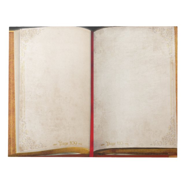Bloc De Notas Libro viejo (Frente)