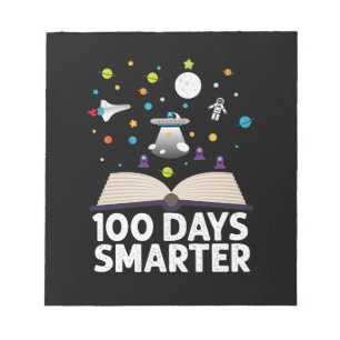 Bloc De Notas Libros del 100.º día de escuela 100 días más intel