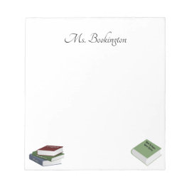 Bloc De Notas Libros Para Profesores