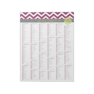 Bloc De Notas Life.More organizado. Lista de compras Tearpad