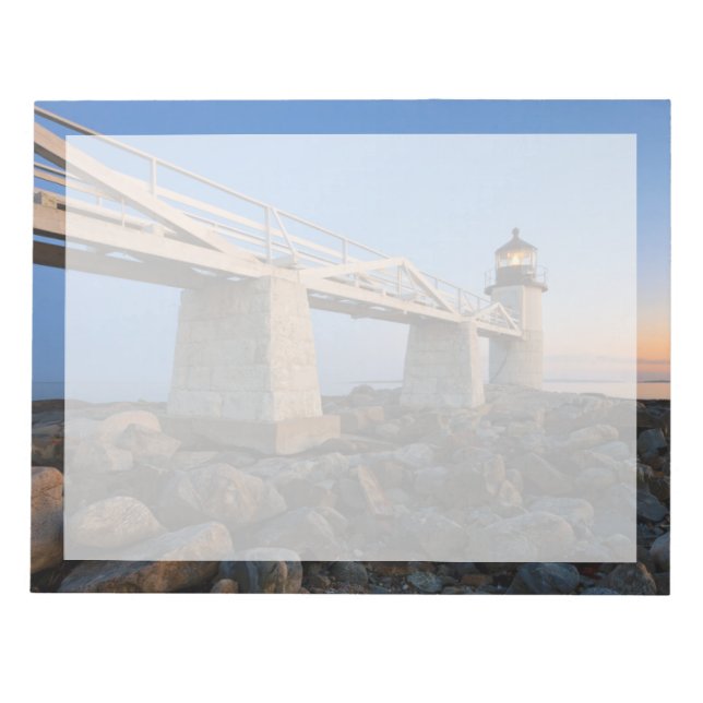 Bloc De Notas Lighthouses | Port Clyde Maine Lighthouse (Frente)