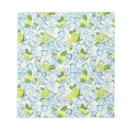 Bloc De Notas Limpieza, menta y cubos de hielo