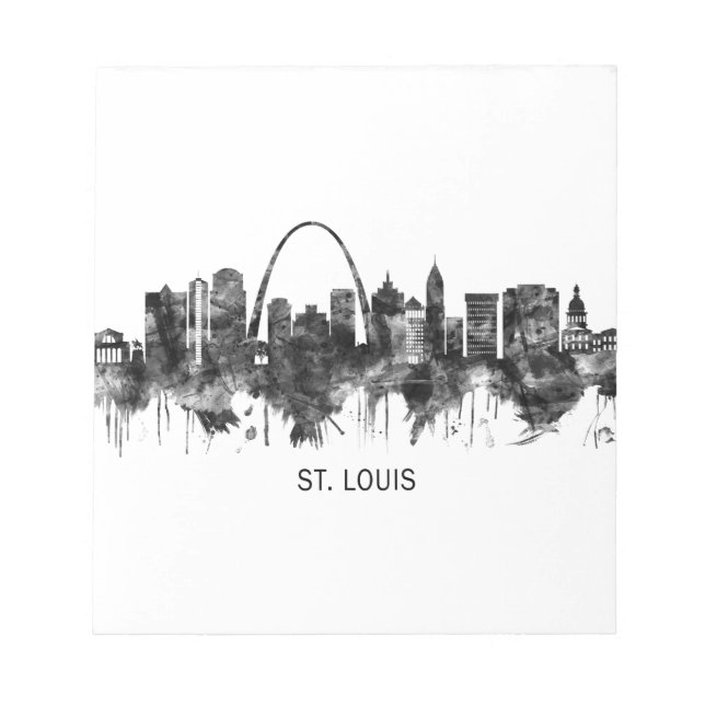 Bloc De Notas Línea aérea de St. Louis Missouri (Frente)