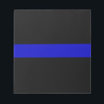 Bloc De Notas Línea Azul delgada<br><div class="desc">Línea Azul delgada. La Línea Azul delgada es un término coloquial para las fuerzas policiales. Puede referirse a la policía como una "línea" entre el bien y el mal (ciudadanos y perpetradores), o puede referirse a la "línea" que separa a la policía como dentro de un grupo de todos los...</div>