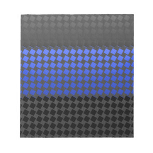 Bloc De Notas Línea Azul delgada