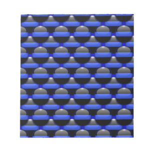 Bloc De Notas Línea Azul delgada