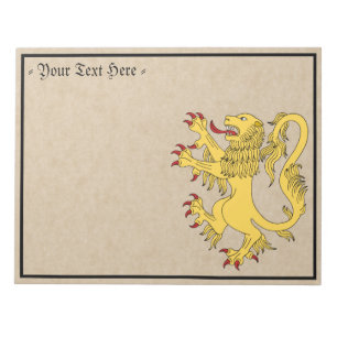 Bloc De Notas Lion Rampant