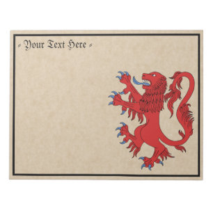 Bloc De Notas Lion Rampant Gules