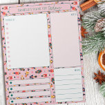 Bloc De Notas Lista de comidas por hacer del Daily Planner Nutcr<br><div class="desc">Personalizado Daily Planner con soldados de juguetes desnudos. El planificador tiene secciones para su lista de tareas,  notas,  comidas y citas o recordatorios. Este bloc de notas desgarrador está impreso en cada página para que dure 40 días - perfecto para la temporada de invierno y vacaciones.</div>