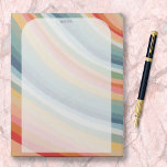 Bloc De Notas Lista de compras de notas de color arcoiris person<br><div class="desc">Haga sus listas de compras con estilo con este personalizable de compras,  planificación de comidas o lista de tareas pendientes. Personalizar o añada texto para satisfacer sus necesidades. Añadir líneas si lo desea. Revisa mi tienda para más tamaños y estilos!</div>