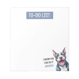 Bloc De Notas Lista de Feliz Toro Gris Pit