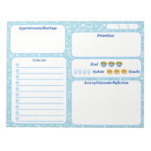 Lista de tareas Blue Dreams | Papelería bonita | O